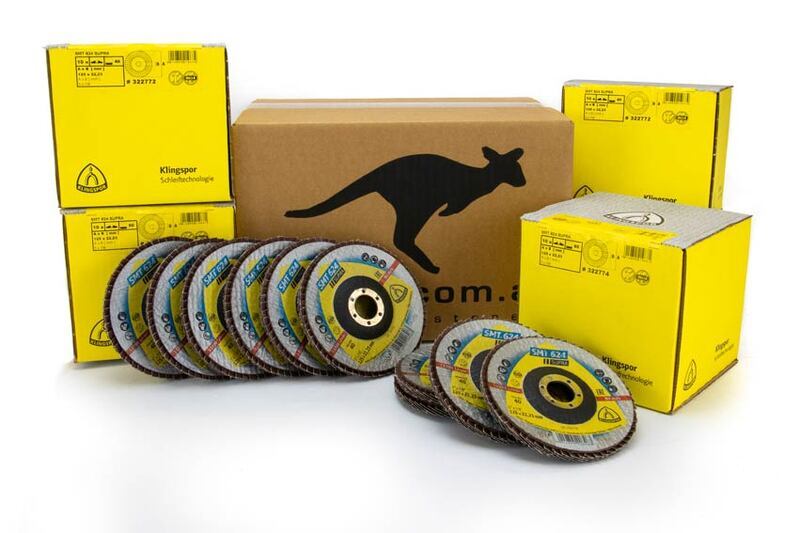 SMT624 Flap Disk 125 x 22mm 40 Grit CTN 40