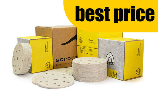 Orbital Sanding Discs 150mm 100 Grit Carton 400