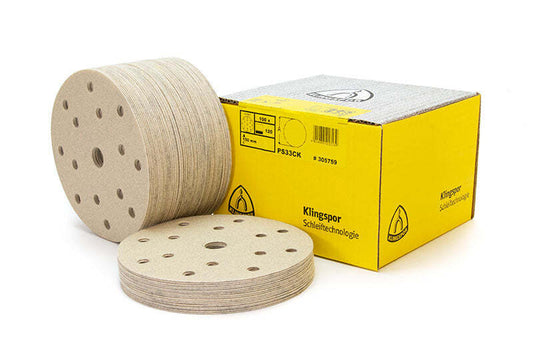 Orbital Sanding Discs 150mm 120 Grit Box 100