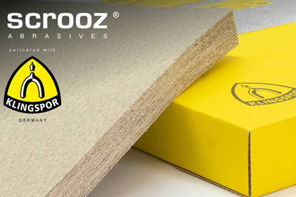 Klingspor Sandpaper 40/80/120 Gt 150 Pk