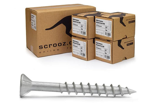 Multi Purpose Gal Screws 8g x 45mm Carton 4000