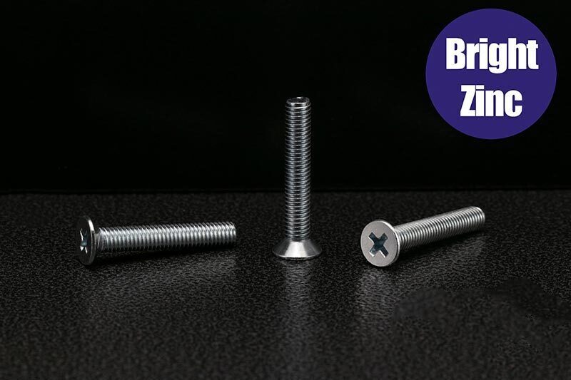 M5 x 8mm machine screws csk zinc ctn 1000