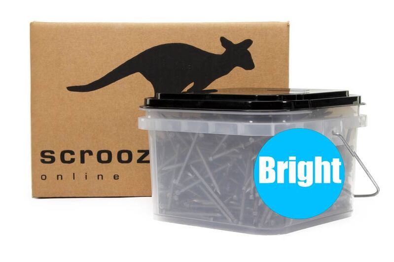 65 x 2.8mm Bullet Head Nails Bright 5kg Tub