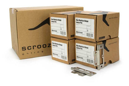 Non Mortise Hinge Loose Pin Satin 304SS 90x52 CTN 48