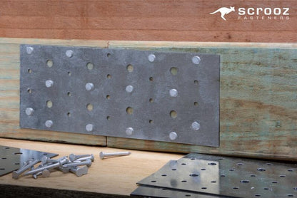 Nail On Nail Plates HDG 100 x 190 x 1.0 Box 30