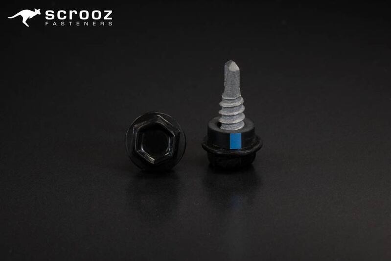 Night Sky 10g x 25mm Roofing Tek Screw CTN 2000