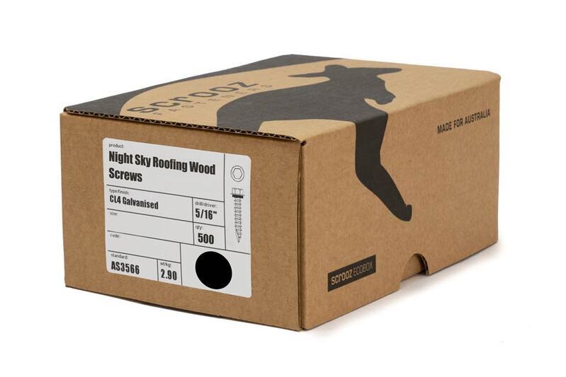 Night Sky 12g x 25mm Roof T17 Screw Box 500