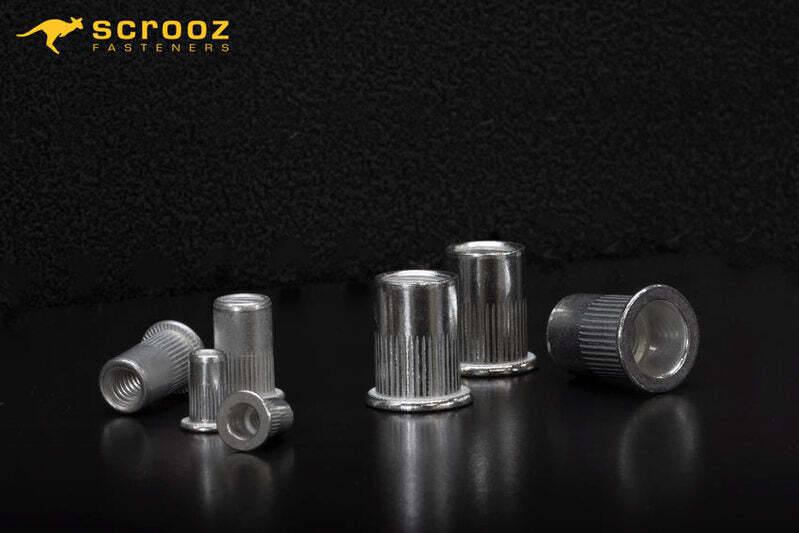 M10 x 19 Nutsert Aluminium Trade Box 100