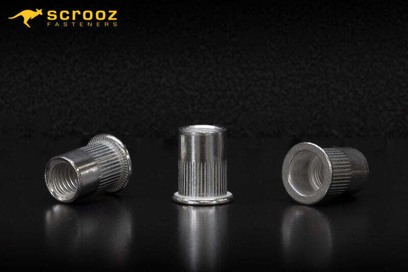 M10 x 19 Nutsert Aluminium Bulk Carton 1000