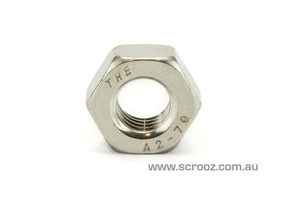 M8 hex nuts stainless steel 304 box 250