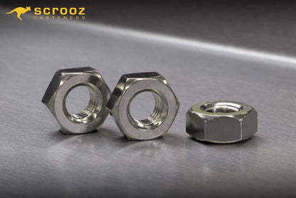 M8 hex nuts stainless steel 316 Pack 50