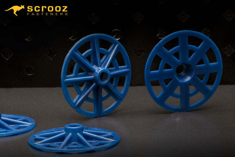 Nylon Insulation Washer 10g x 40mm Box 100