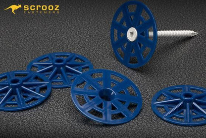 Nylon Insulation Washer 10g x 40mm Box 100