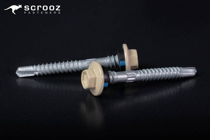 Paperbark 12g x 48mm Roofing Tek Screw CTN 1000