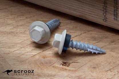 Paperbark 12g x 65mm Roof T17 Screw C5 CTN 1000