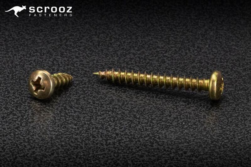 7g x 25mm Panhead Needle Point Screws Box 500