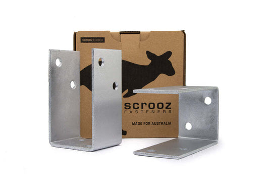 U Shape Post Support M12 90mm x 157mm Single