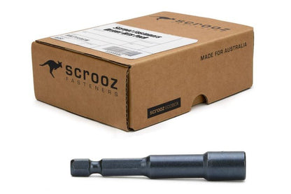 1/4" x 65mm magnetic nutsetter Pack of 5