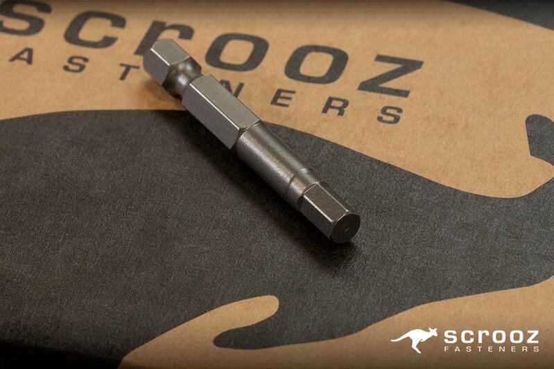 hex driver bit 5mm x 50mm pack of 1