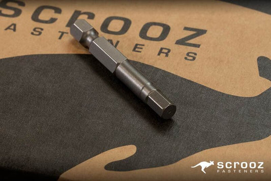 hex driver bit 5mm x 50mm pack of 1