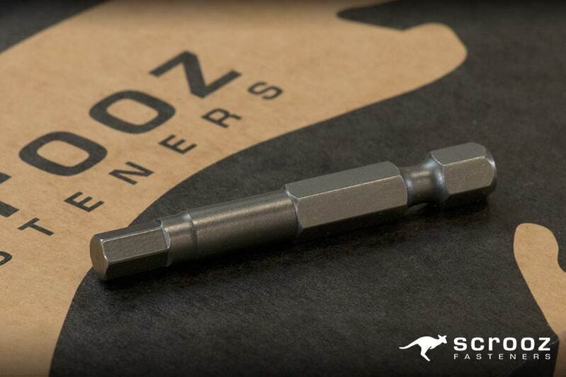 hex driver bit 5mm x 50mm pack of 1