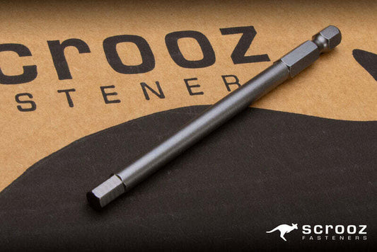 hex driver bit 5mm x 100mm pack of 1