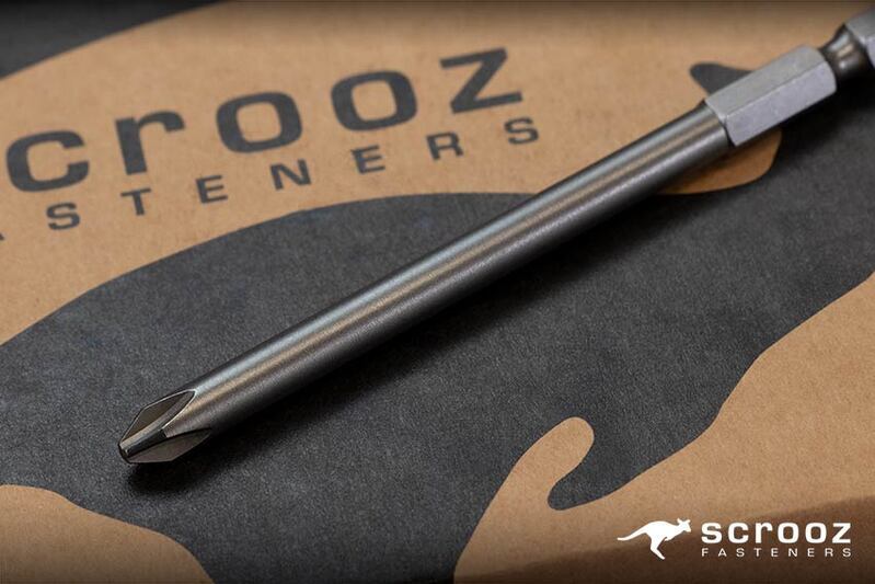 phillips driver bit no 2 x 100mm pack of 5