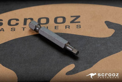 square drive bit no 2 x 50mm pack 5