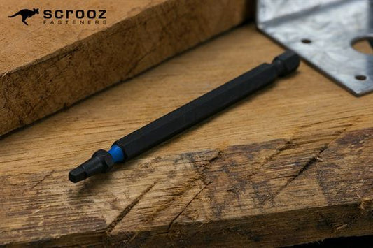 square drive bit no 2 x 150mm pack of 1