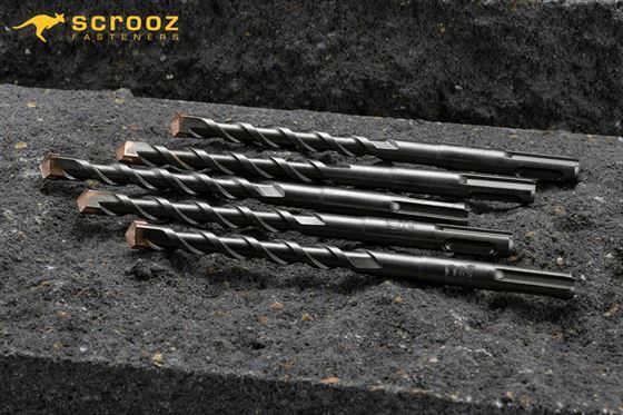 SDS Plus 2 Cutter drill bit 4.0 x 110
