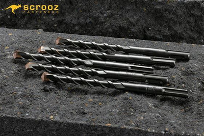 SDS Plus 2 Cutter drill bit 4.0 x 110