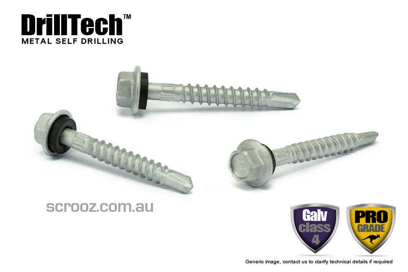 10g x 25mm Metal Roofing Tech Screws box 1000
