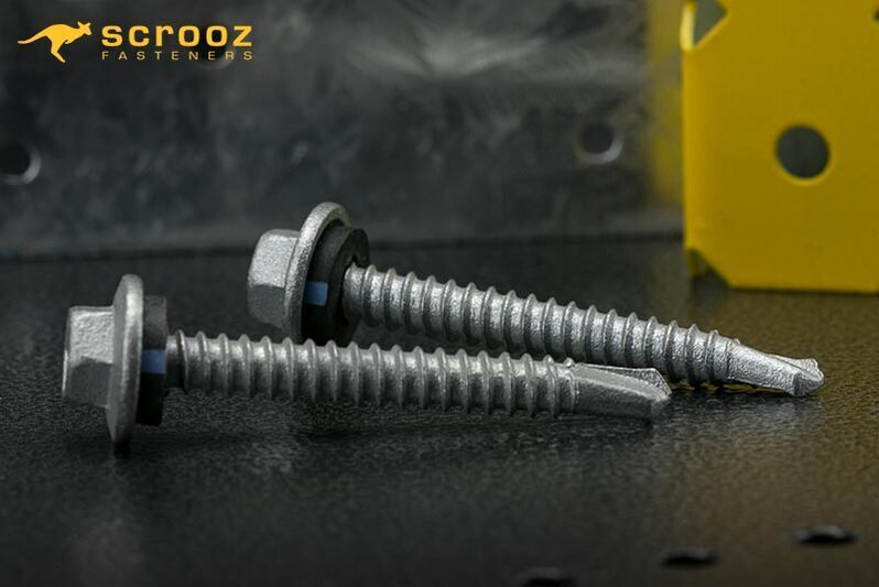 14g x 150mm Metal Roofing Tech Screws CTN 1000