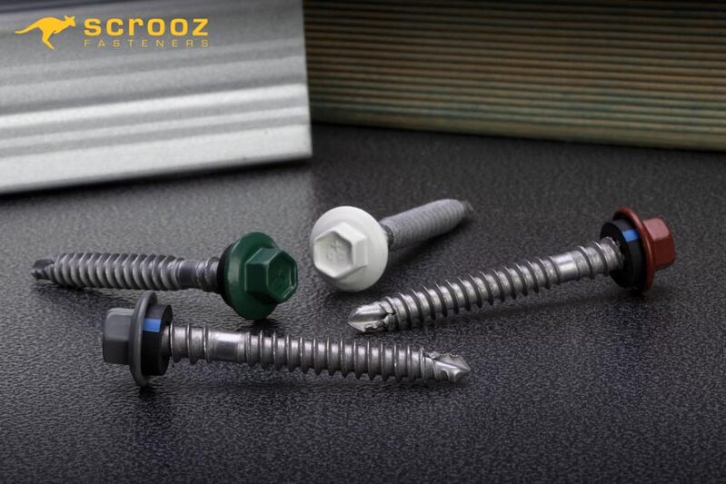 Deep Ocean 6.2 x 50mm Uni Zip Roof Screws C5 Box 500