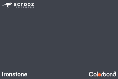 Ironstone 6.2 x 50mm Uni Zip Roof Screws C5 Box 500