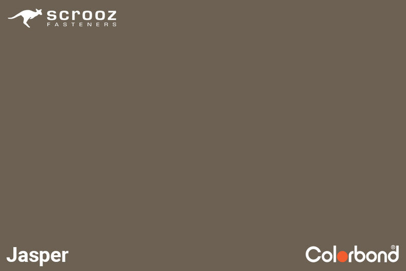 Jasper 6.2 x 50mm Uni Zip Roof Screws C5 CTN 3000