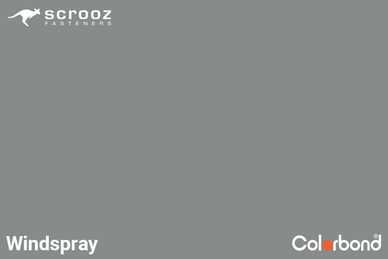 Windspray 6.2 x 50mm Uni Zip Roof Screws C5 Box 500