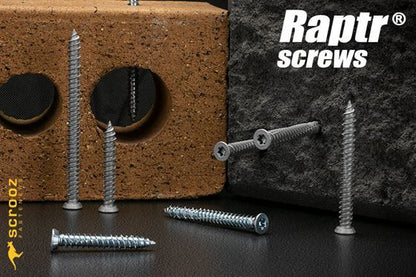 Raptr plus concrete screws 150mm bulk carton 400