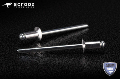 #42 CSK rivet 3.2 x 6.5mm grip 2.3 - 3.2 box 500