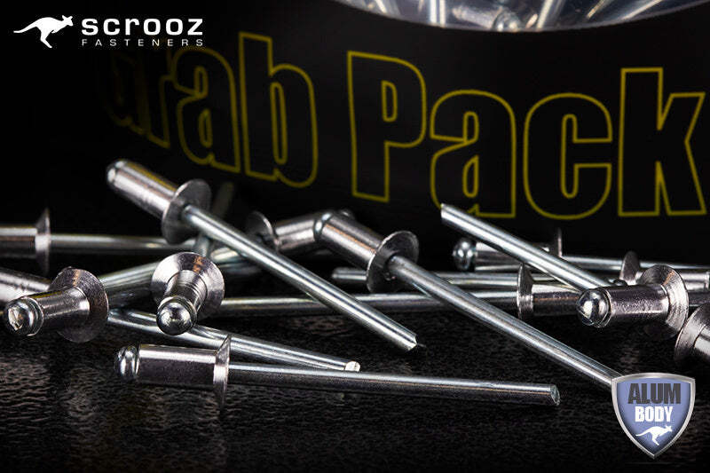 #66 CSK rivet 4.8 x 14mm grip 8.1 - 9.6 box 500