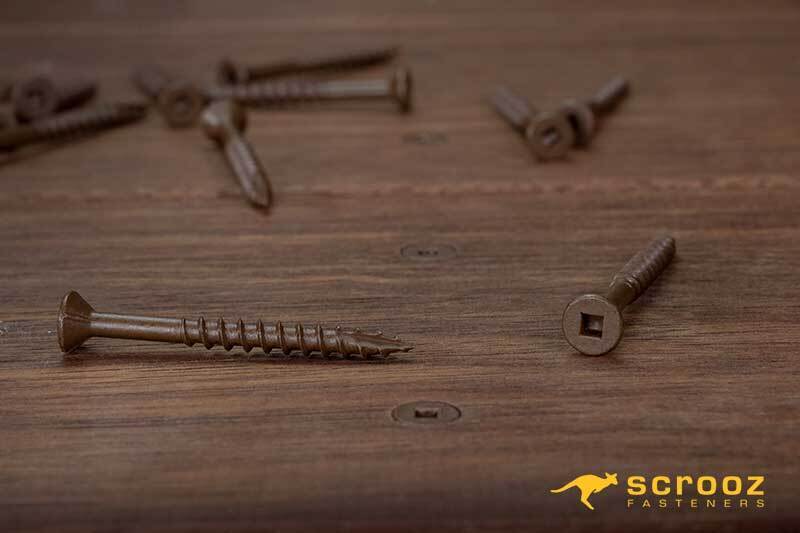 10g x 50mm HighLoad Merbau Deck Screw Box 500