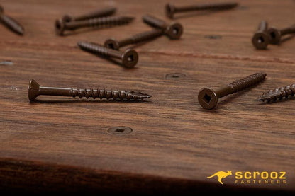 10g x 50mm HighLoad Merbau Deck Screw Box 1000