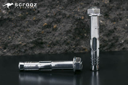 Sleeve Anchors 6.5 x 35mm BZP Carton 400