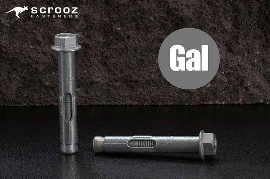 Sleeve Anchors 12 x 130mm GAL grab pack of 5