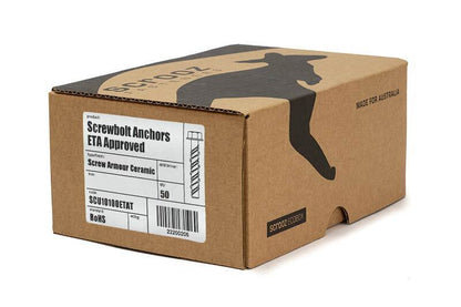 Screw Bolt Premium ETA 8 x 110mm trade box of 50