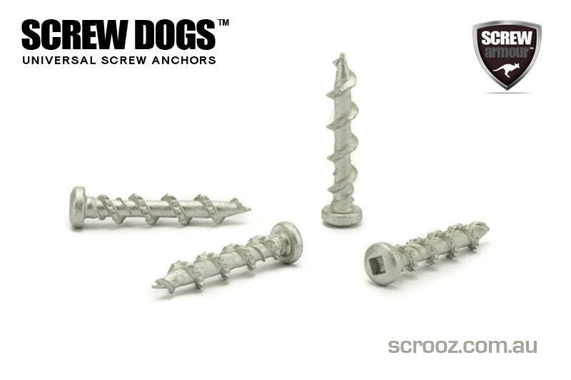 Screw Dogs Masonry Gal SQ 32mm Carton 3000