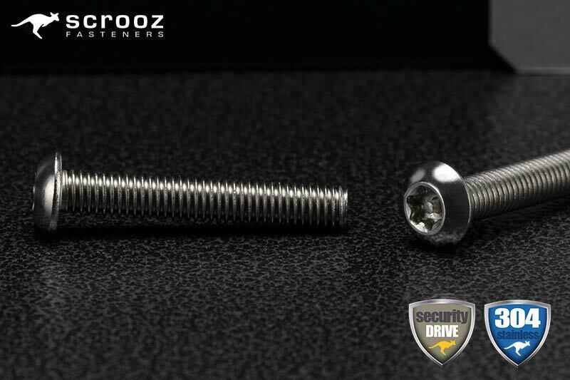 Security Pan Metal Thread ST25 M5 x 16mm Box 100