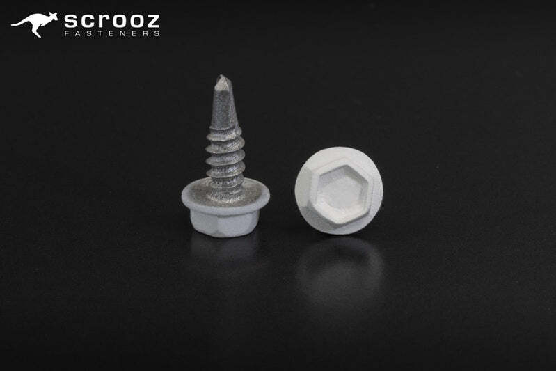 Surfmist 12g x 20mm Tek Screws Carton 2000