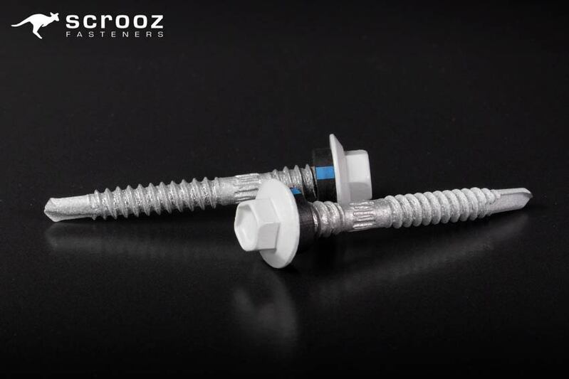 Surfmist 12g x 48mm Roofing Tek Screw CTN 1000