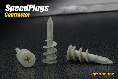 SpeedPlug contract plaster fixings plastic box 500